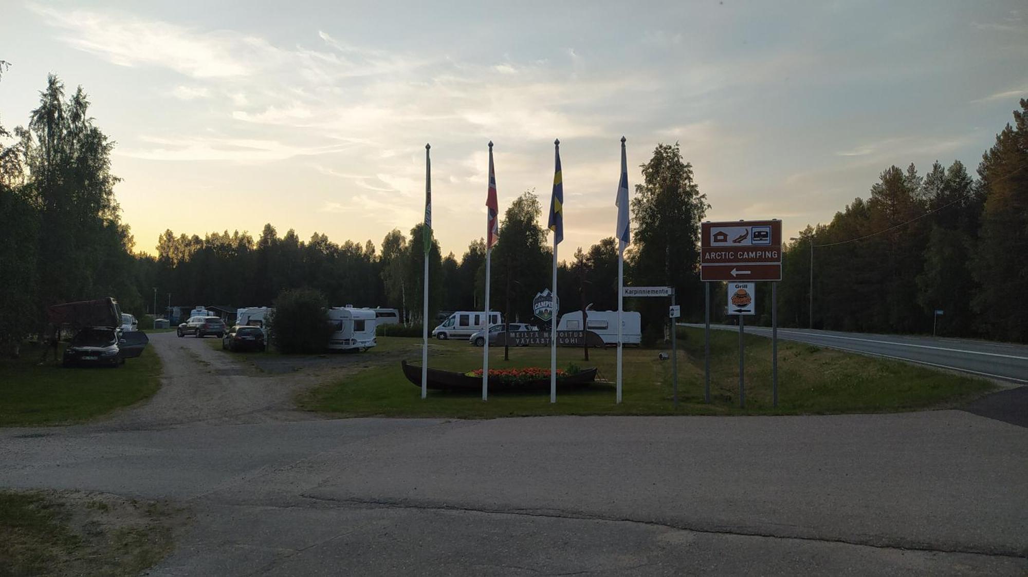 Hotel Arctic Camping Finland Pello Exterior foto