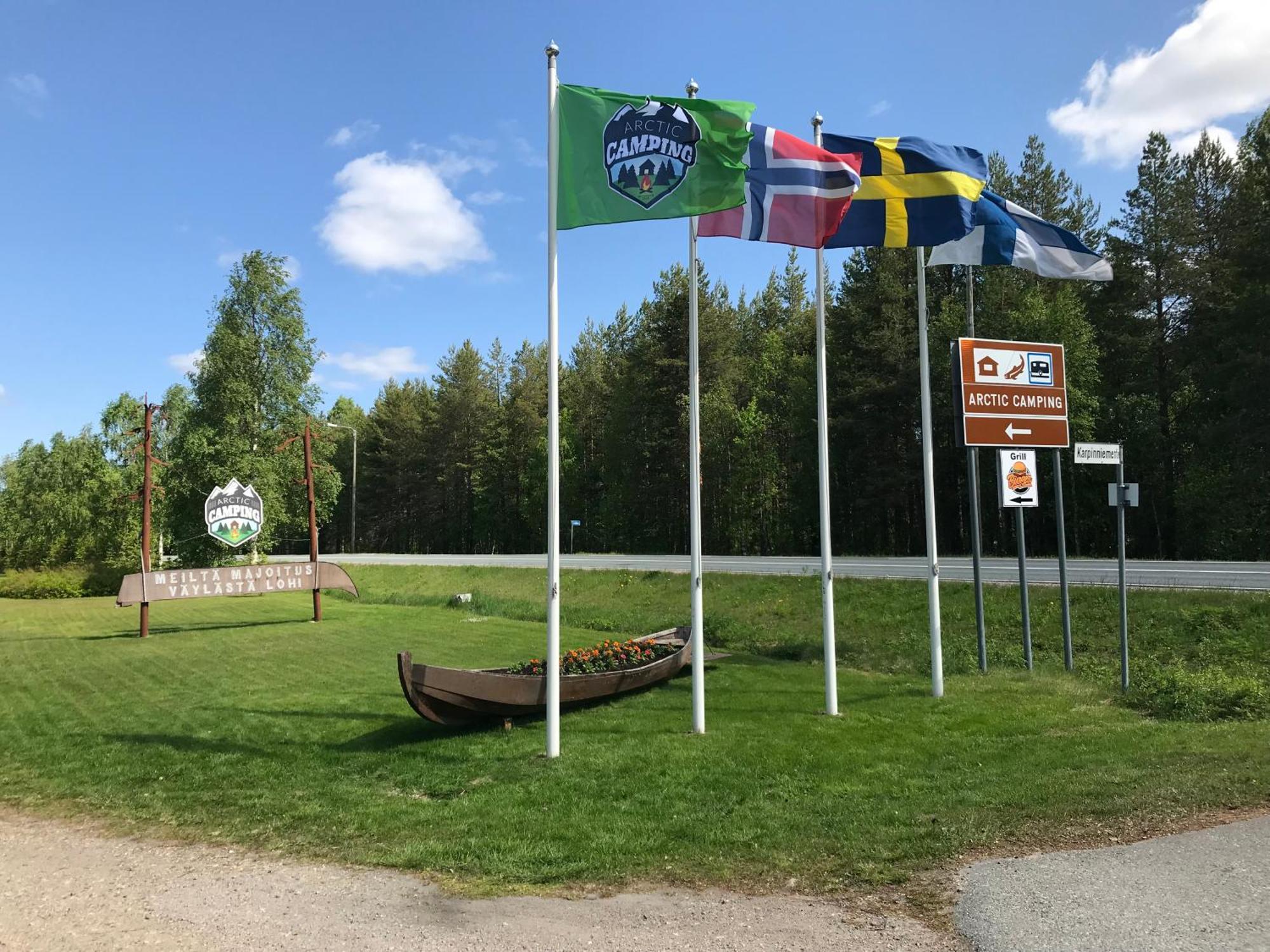 Hotel Arctic Camping Finland Pello Exterior foto